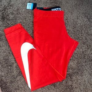 Nike red leggings!